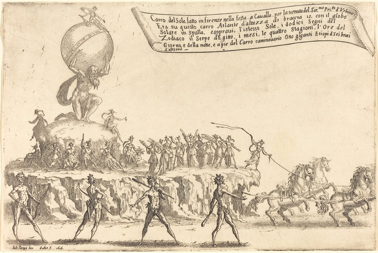 A Nap úszója alkotó: Jacques Callot