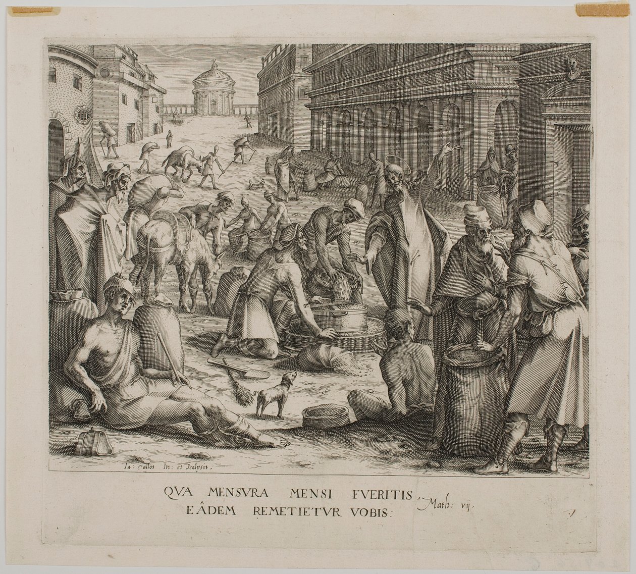 A gabonamérők alkotó: Jacques Callot