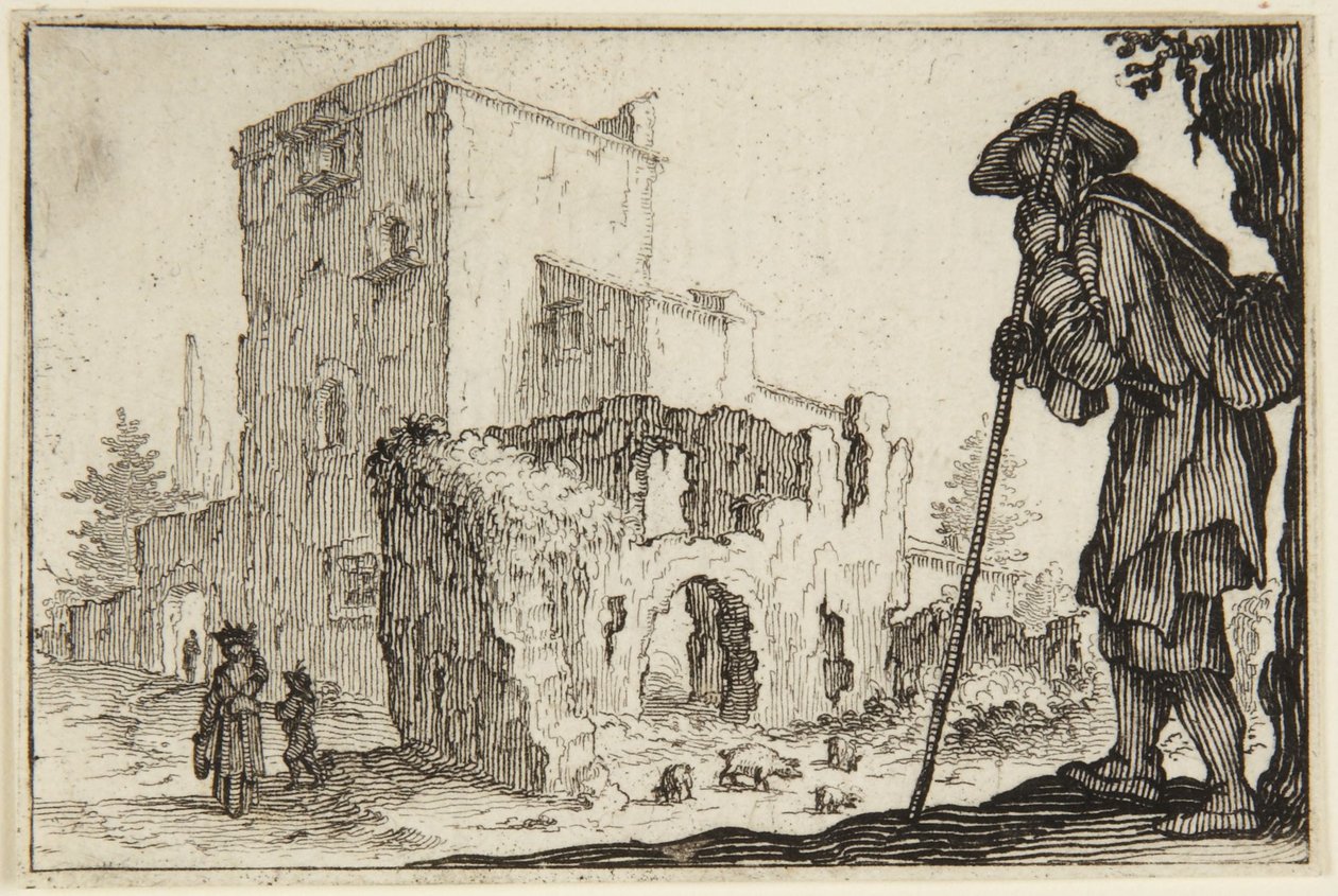 A pásztor és a romok alkotó: Jacques Callot