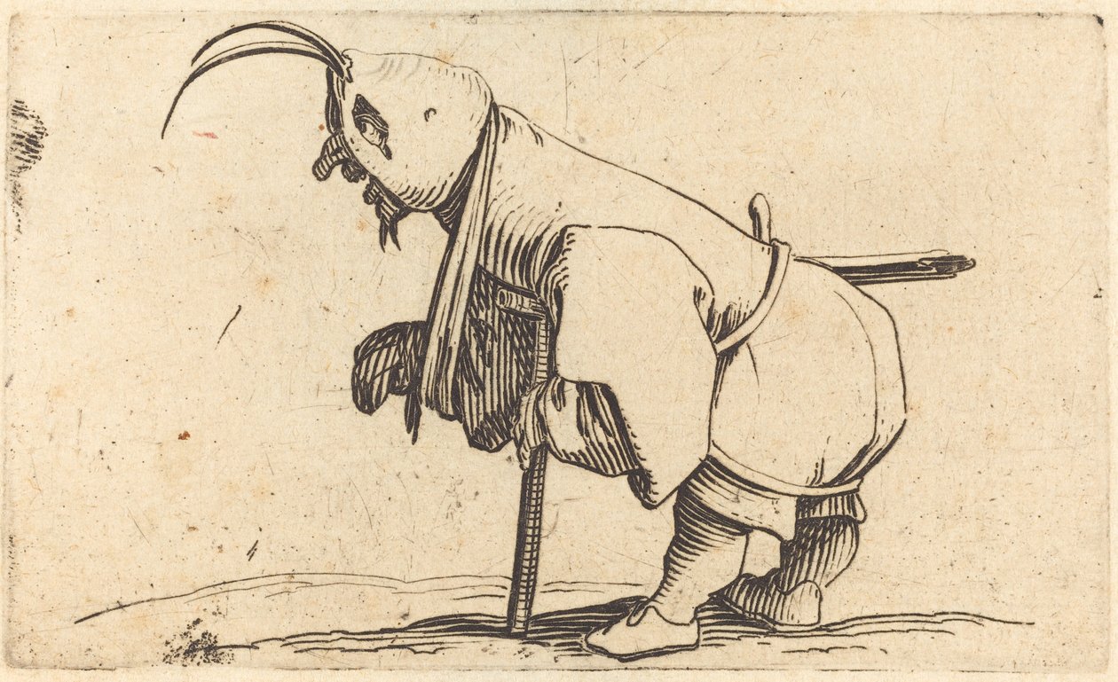 A csuklyás rokkant alkotó: Jacques Callot