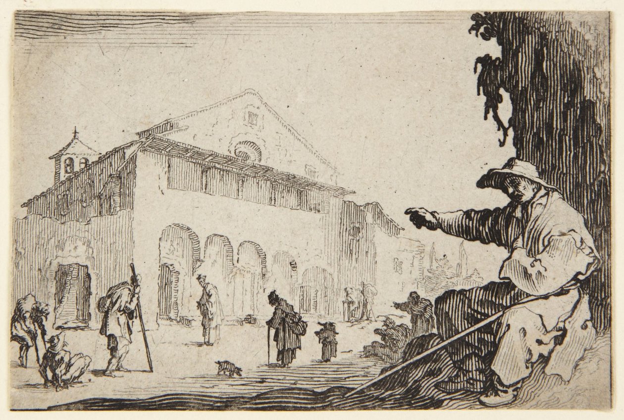 A menedékház alkotó: Jacques Callot