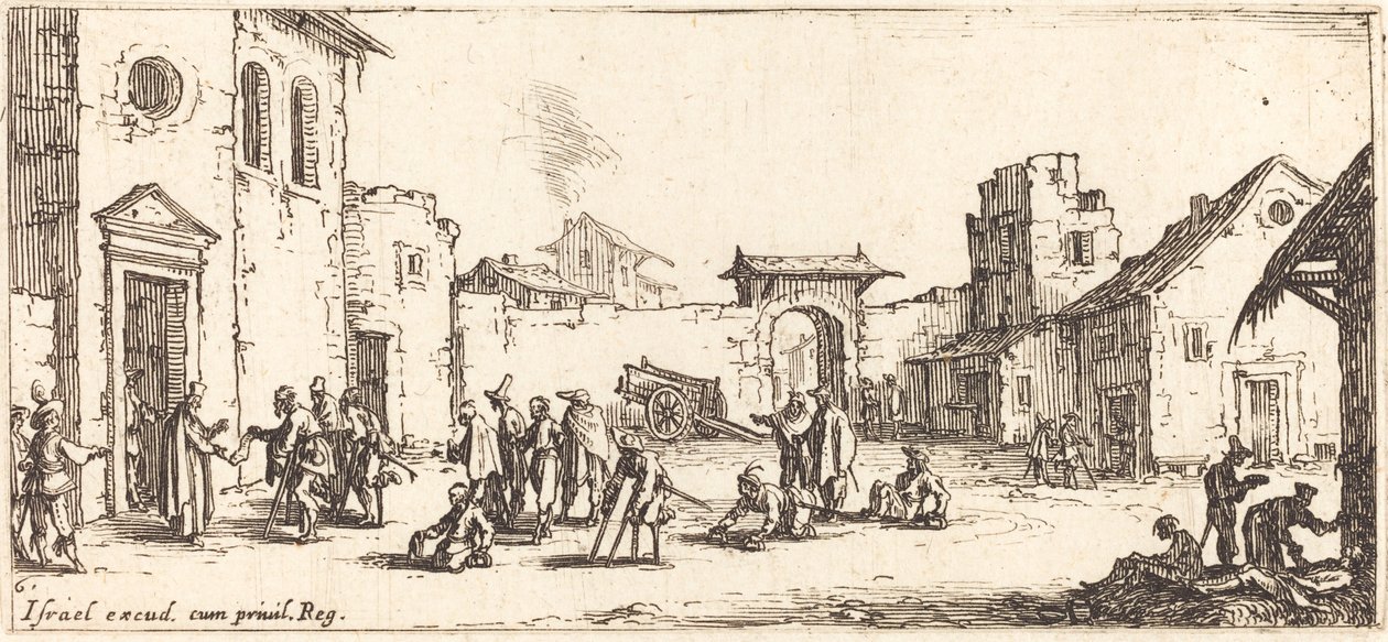 A kórház alkotó: Jacques Callot