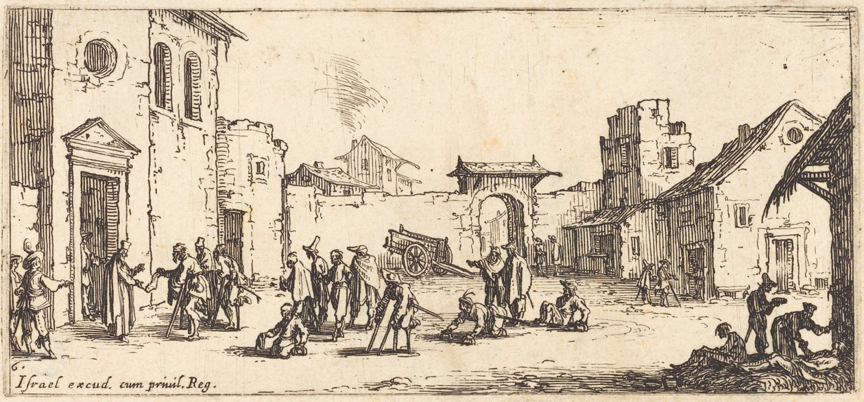 A kórház alkotó: Jacques Callot