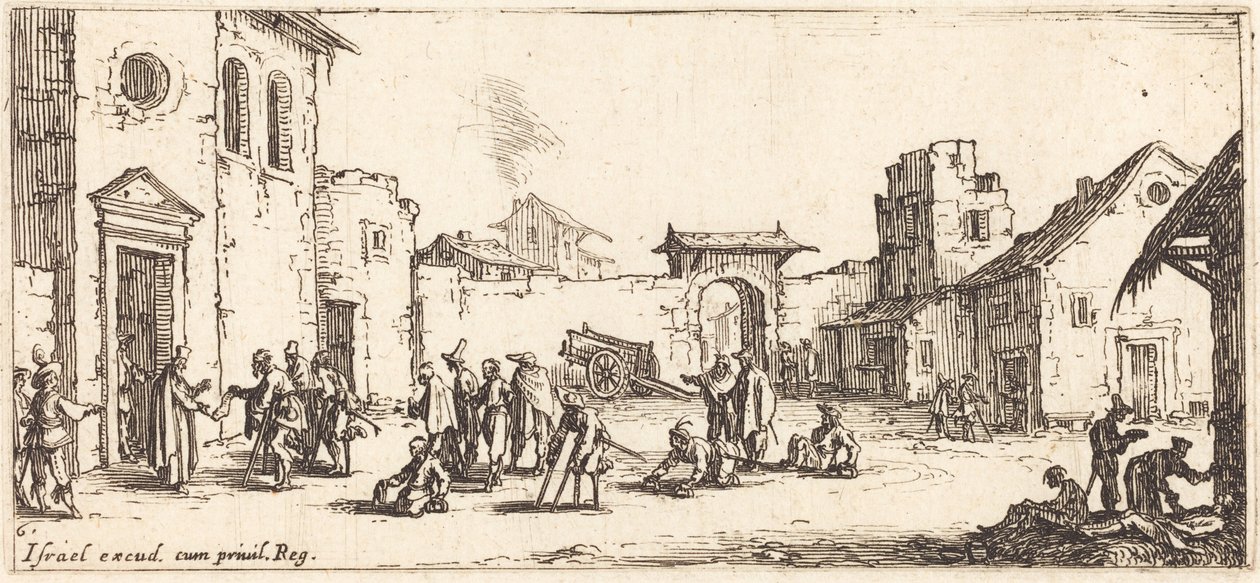 A kórház alkotó: Jacques Callot