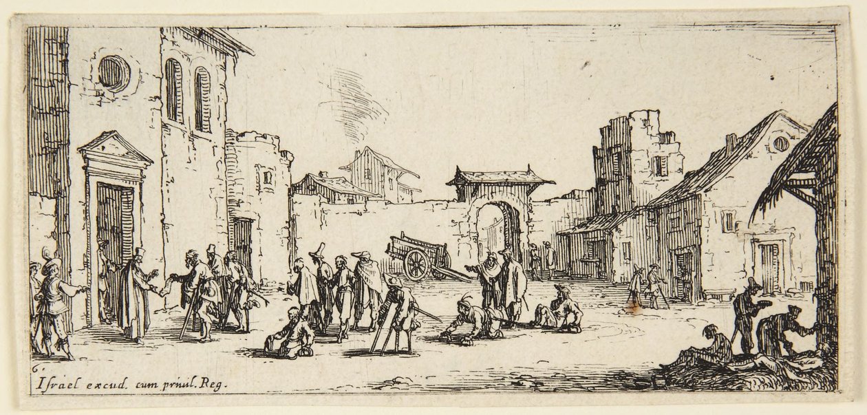 A kórház alkotó: Jacques Callot