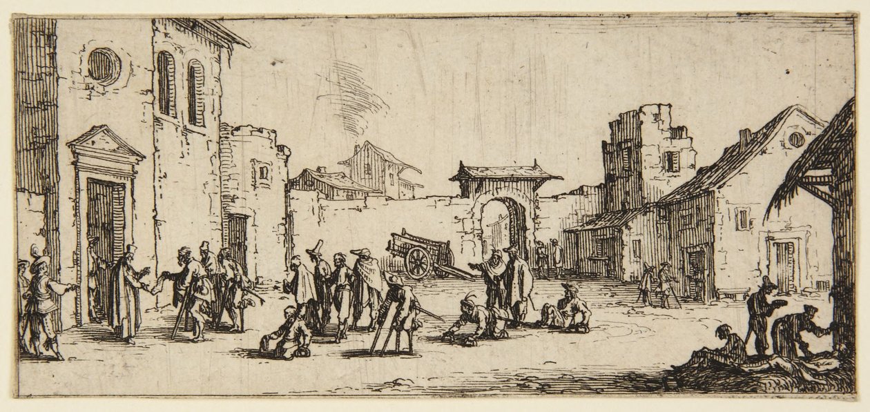 A kórház alkotó: Jacques Callot