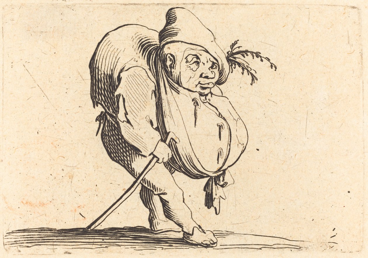 A púpos bottal alkotó: Jacques Callot