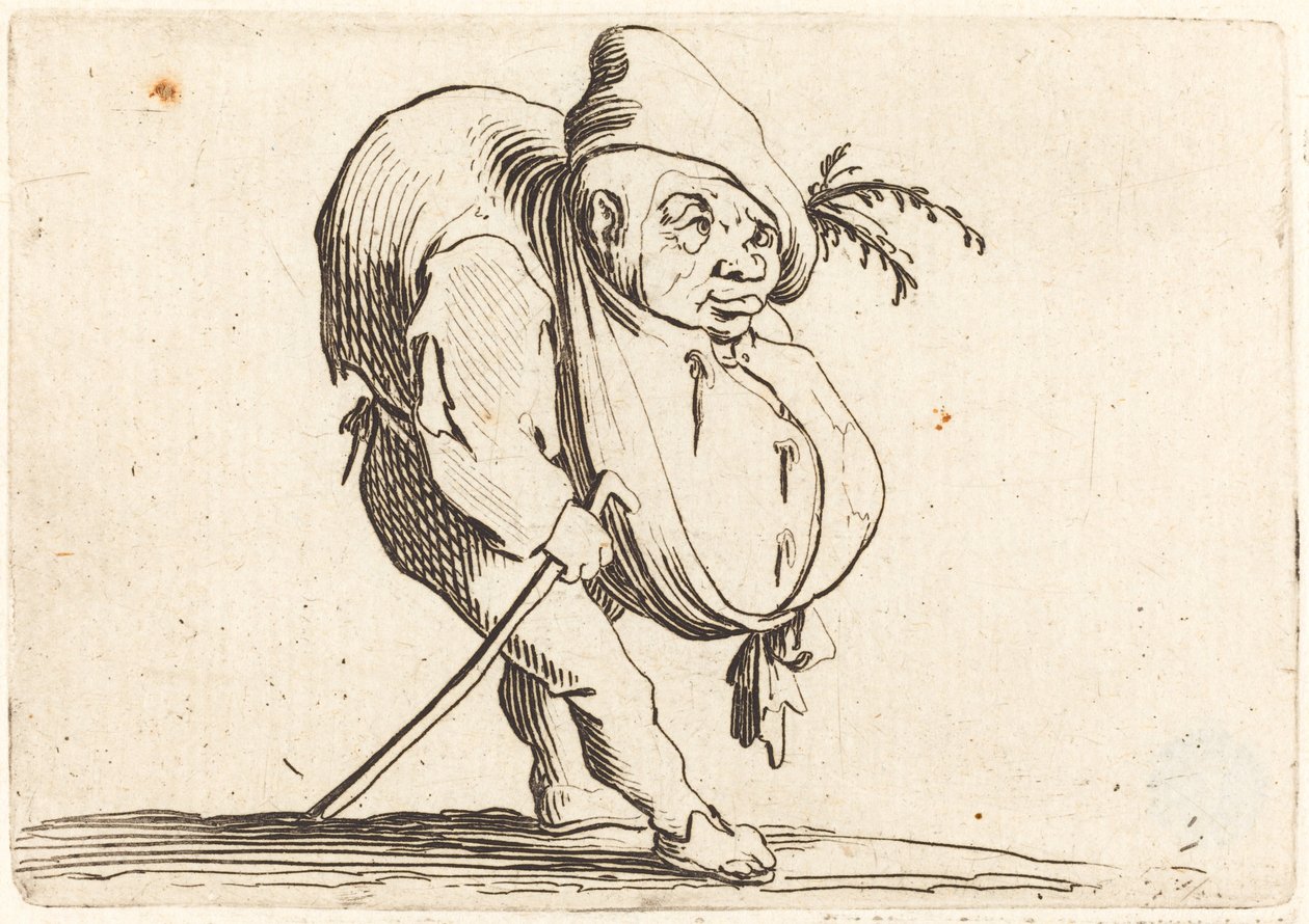 A púpos bottal alkotó: Jacques Callot