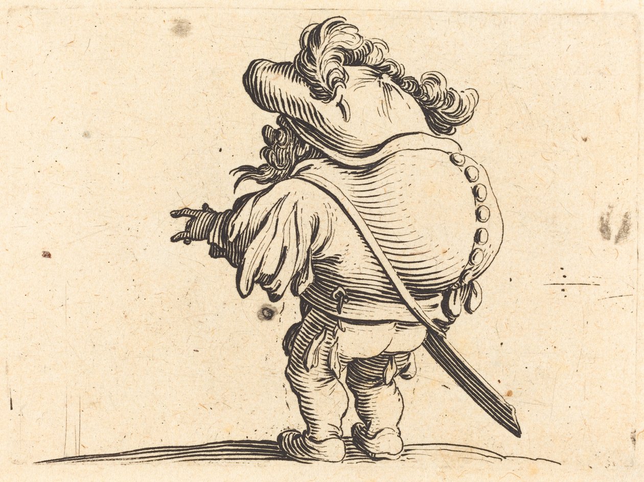 A púpos tollas sapkával alkotó: Jacques Callot