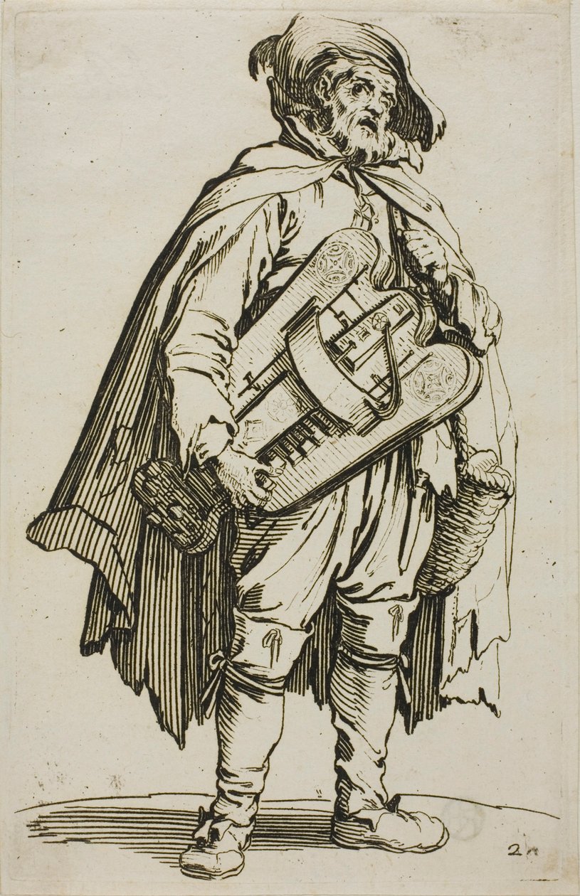 The Hurdy-Gurdy Player, második lemez a The Beggars-től alkotó: Jacques Callot