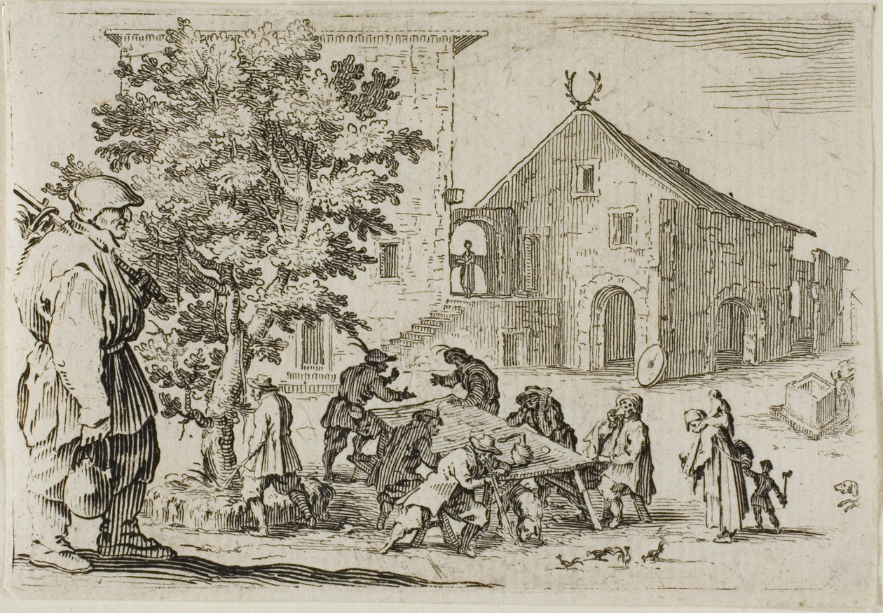 A fogadó, a The Caprices-ből alkotó: Jacques Callot