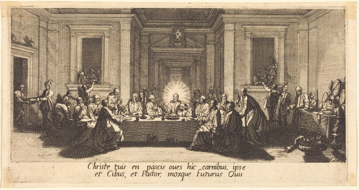 Az utolsó vacsora alkotó: Jacques Callot
