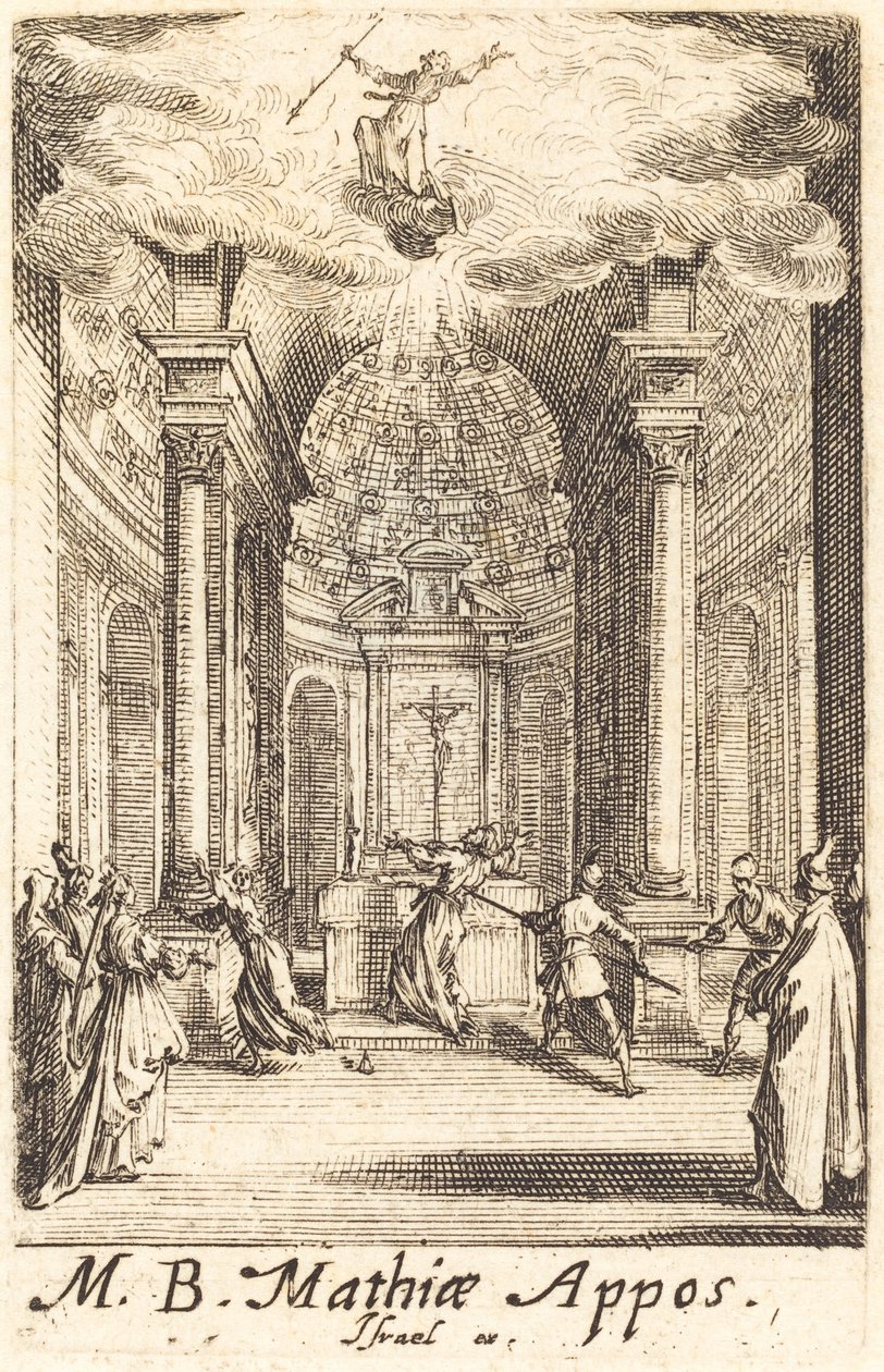 Szent Mátyás vértanúsága alkotó: Jacques Callot