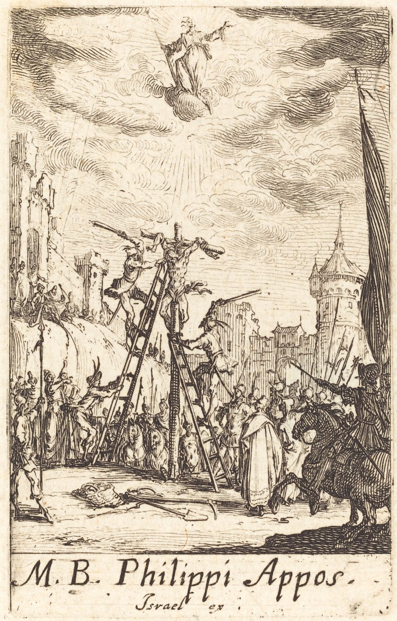 Szent Fülöp vértanúsága alkotó: Jacques Callot