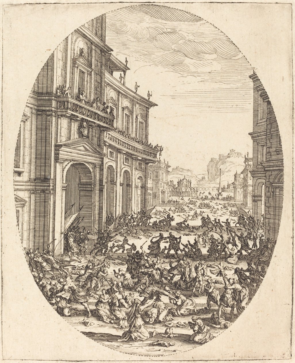 Az ártatlanok mészárlása alkotó: Jacques Callot