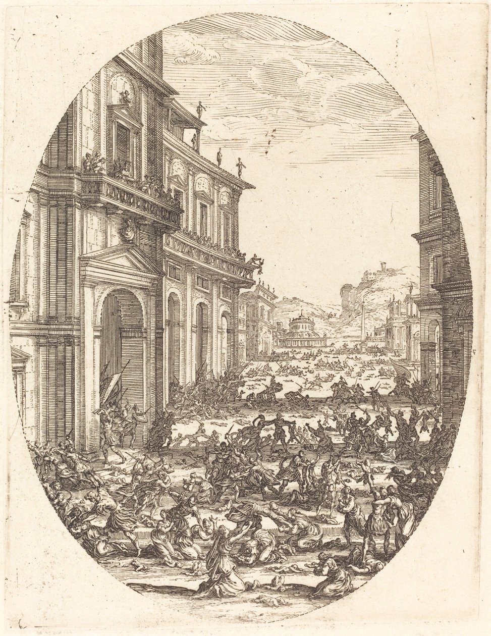 Az ártatlanok mészárlása alkotó: Jacques Callot