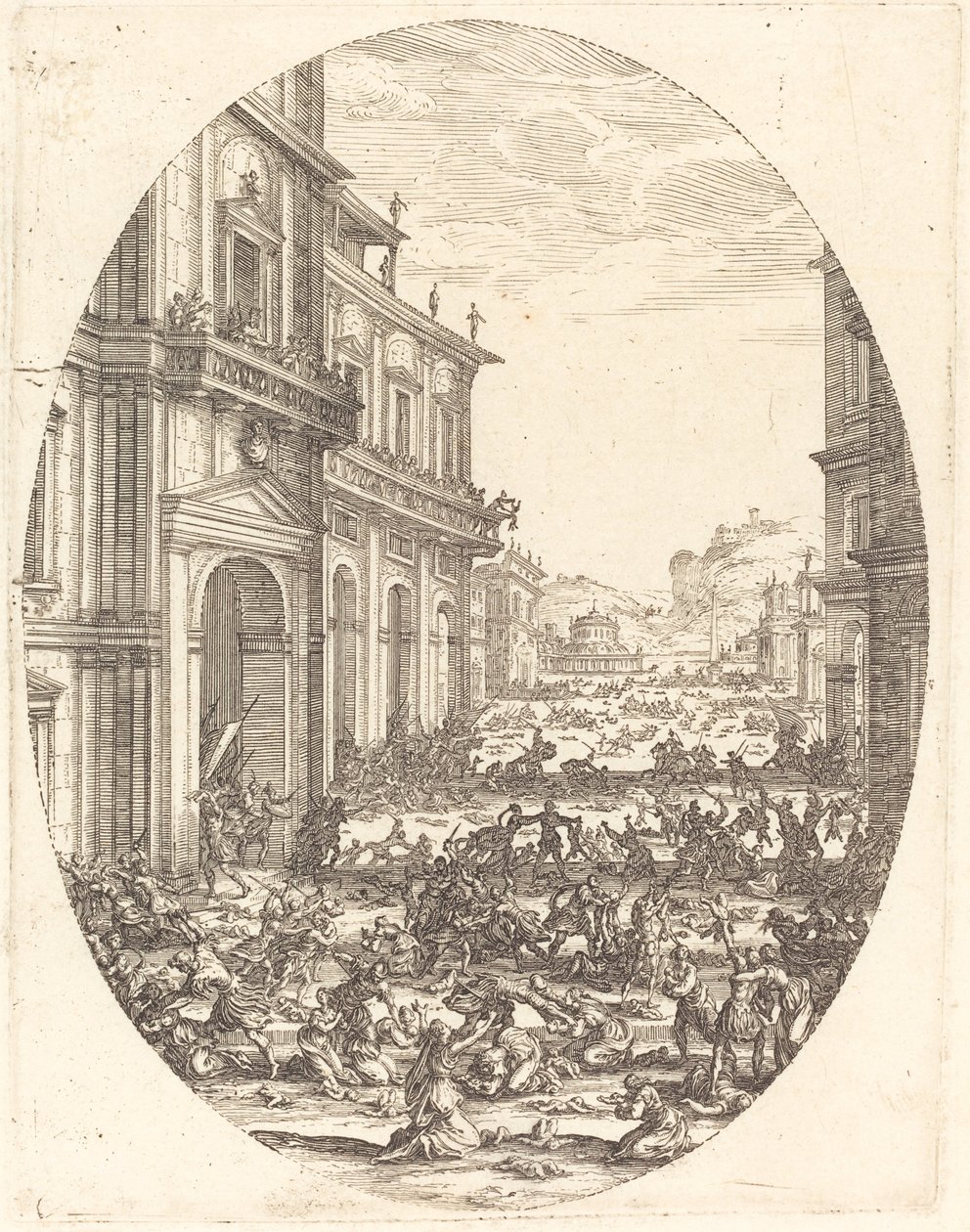 Az ártatlanok mészárlása alkotó: Jacques Callot
