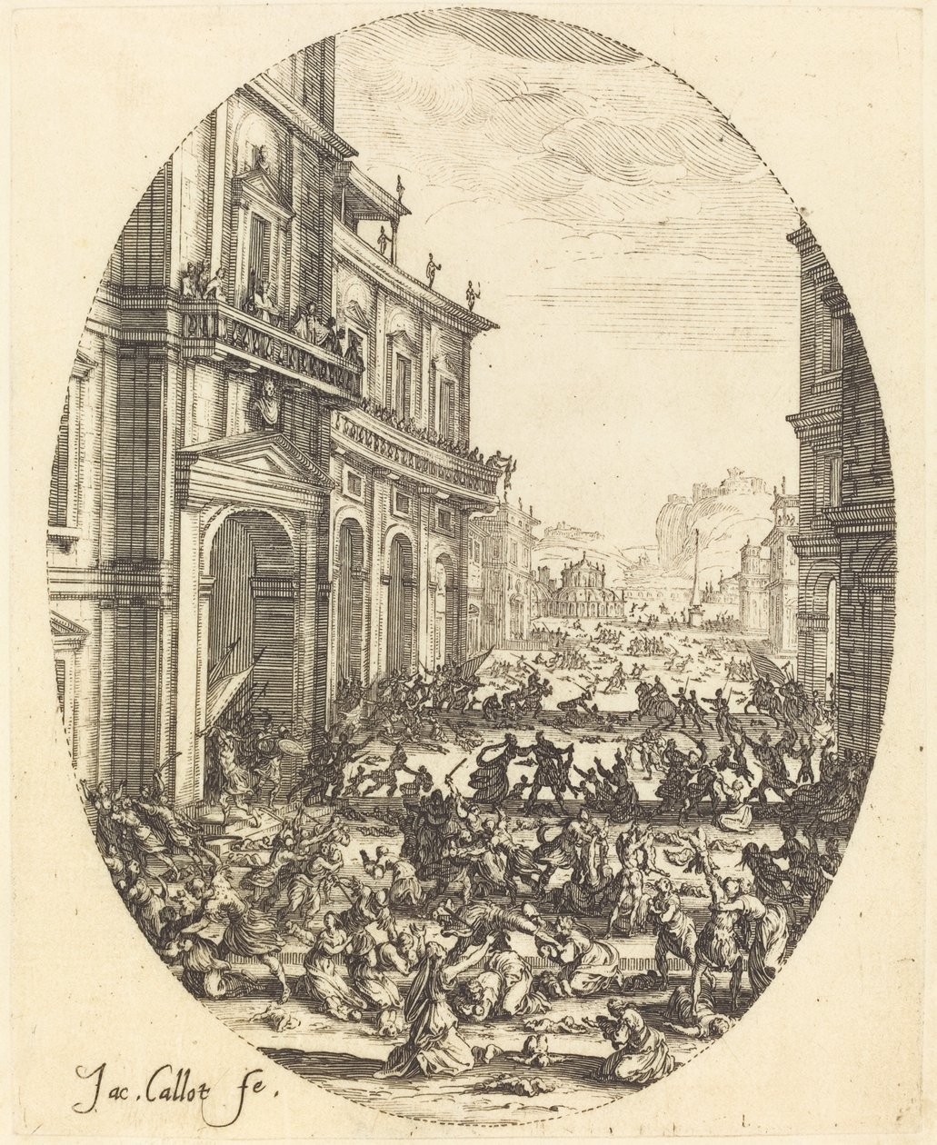 Az ártatlanok mészárlása, második lemez alkotó: Jacques Callot