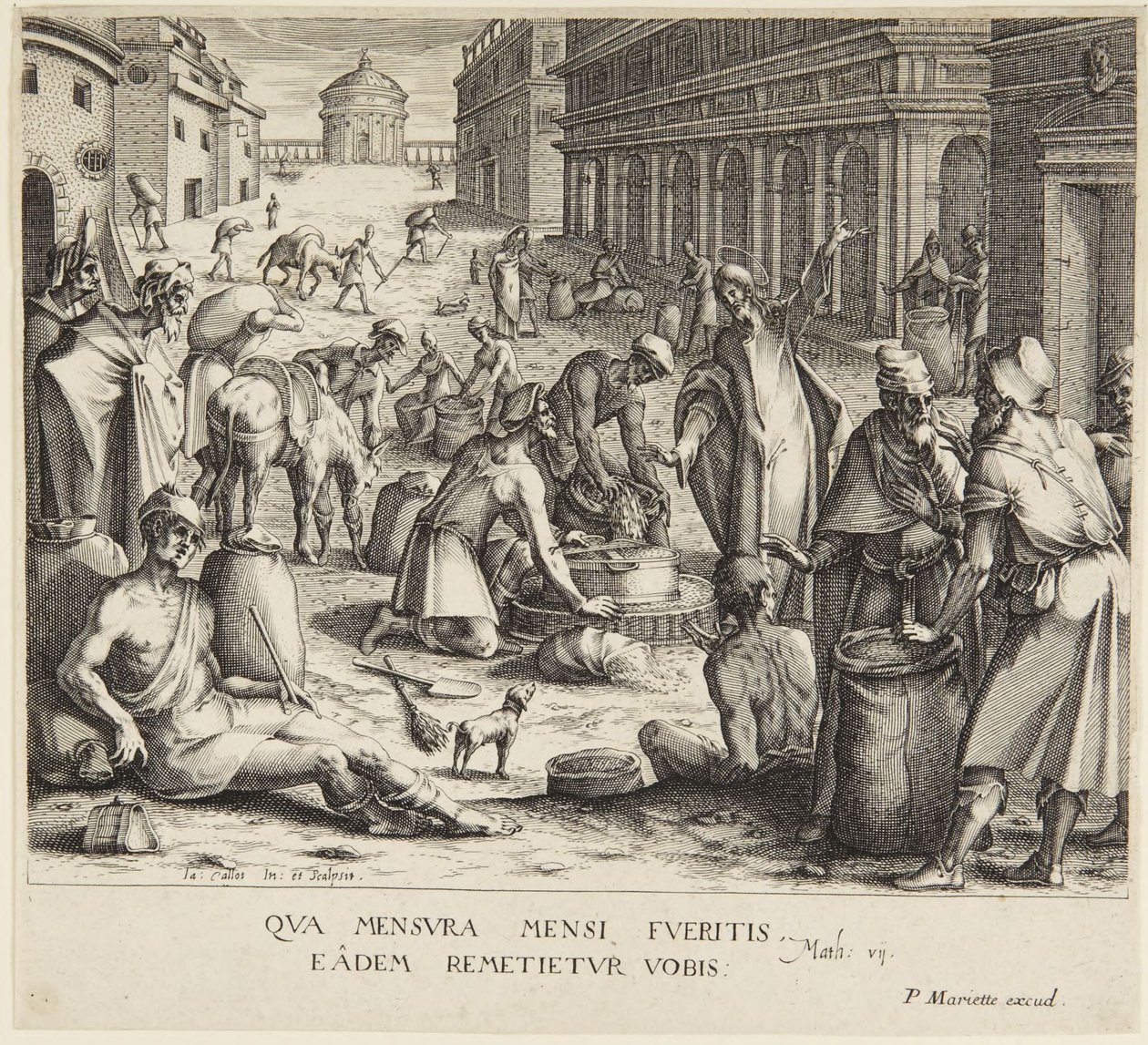 A gabonamérők alkotó: Jacques Callot