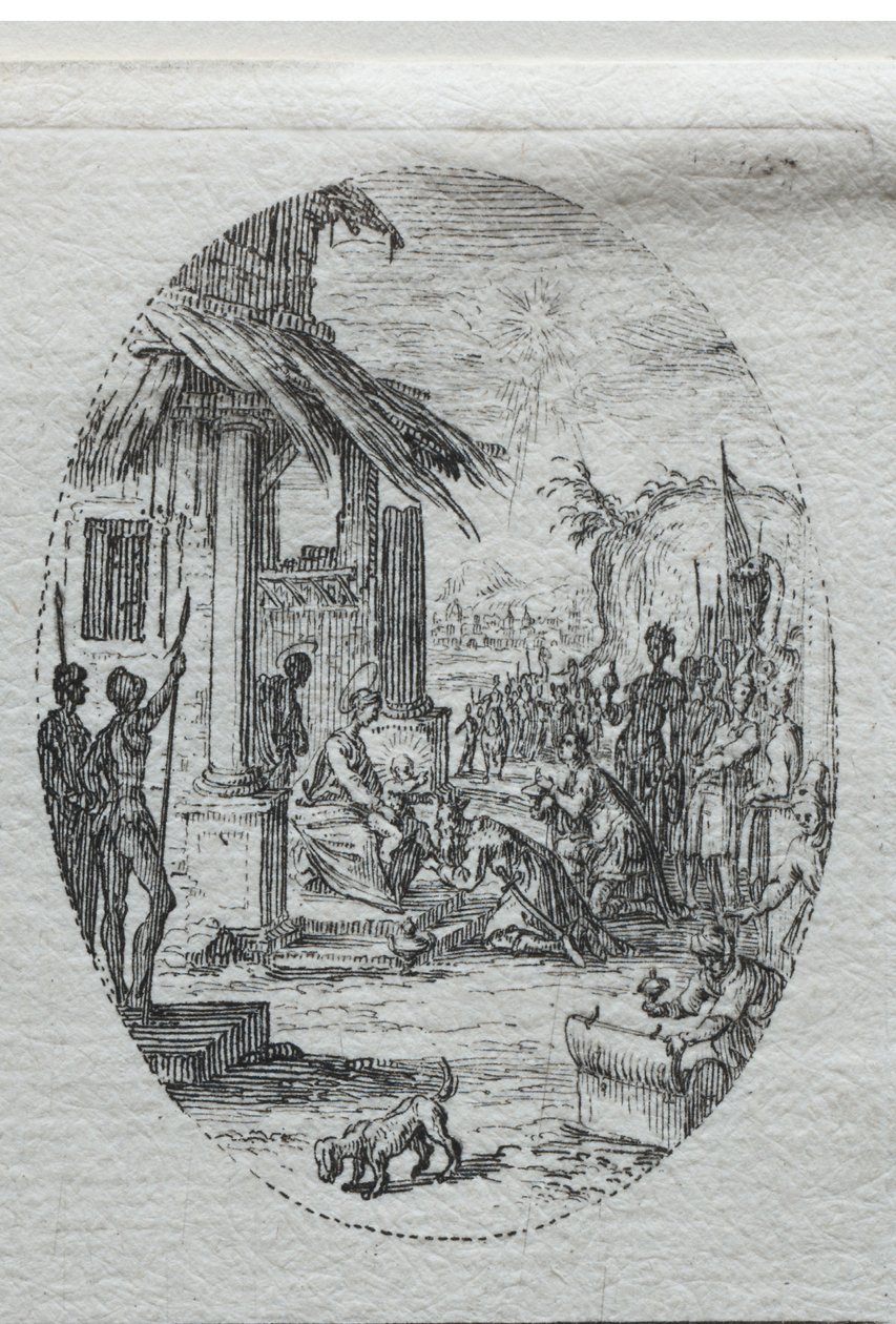 A szenvedély rejtelmei: A királyok imádása alkotó: Jacques Callot