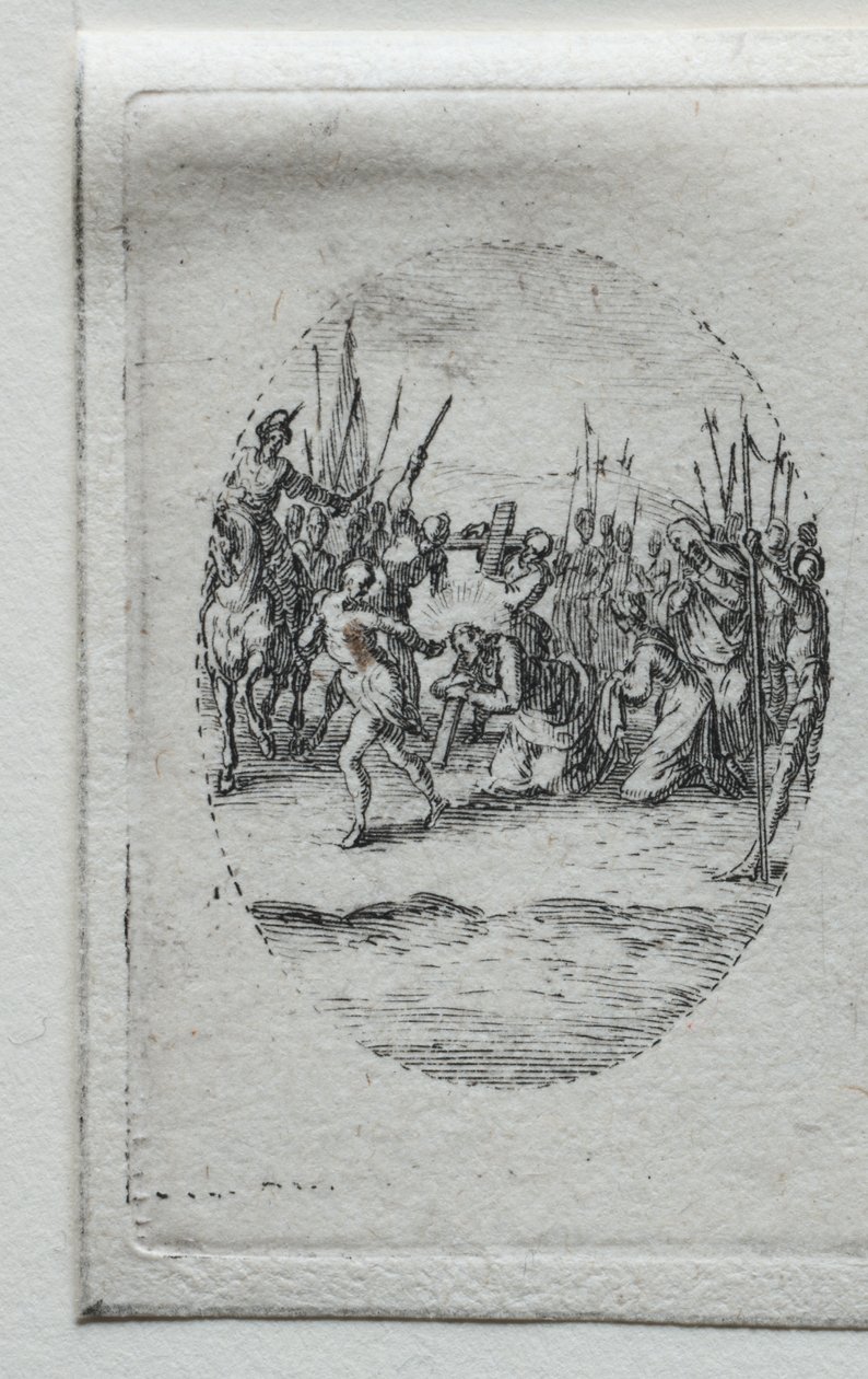 A szenvedés titkai: A kereszthordozás alkotó: Jacques Callot