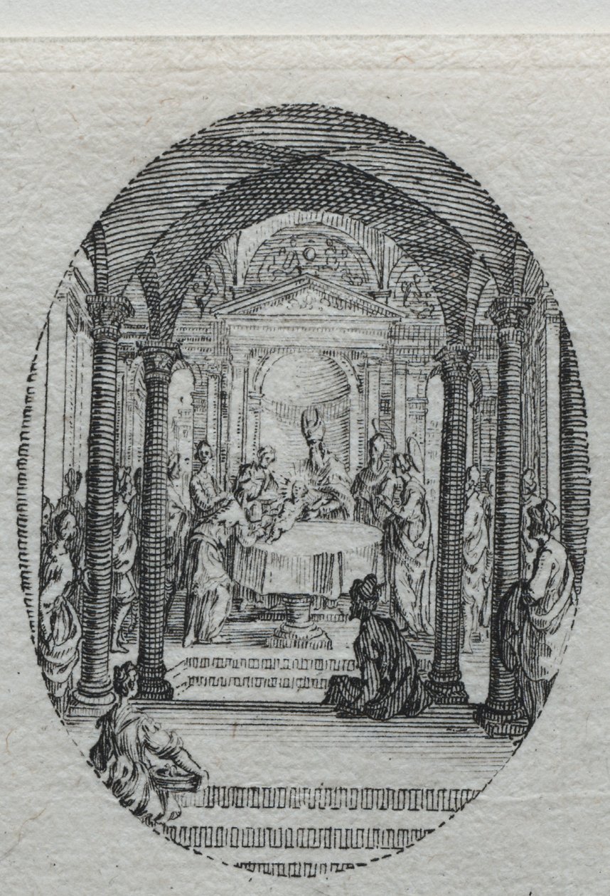 A szenvedély rejtelmei: A körülmetélés. alkotó: Jacques Callot
