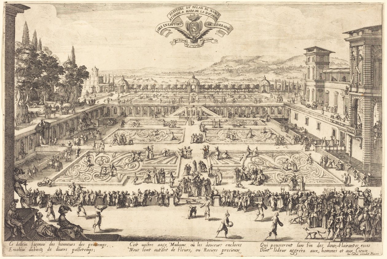 A nancy-i palotakert alkotó: Jacques Callot