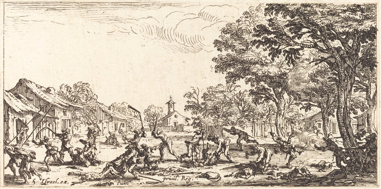 A parasztok bosszúja alkotó: Jacques Callot