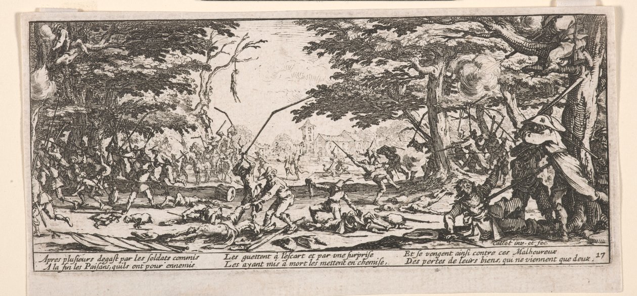 A parasztok bosszúja alkotó: Jacques Callot