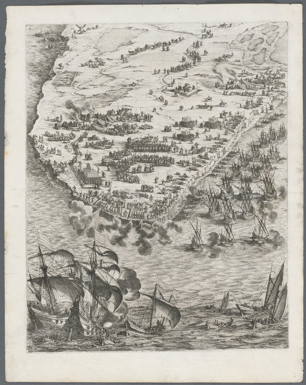 La Rochelle ostroma: 10. tábla alkotó: Jacques Callot