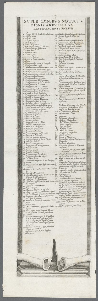 La Rochelle ostroma: 13. tábla alkotó: Jacques Callot