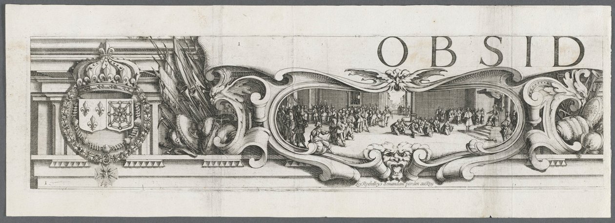 La Rochelle ostroma: 1. tábla alkotó: Jacques Callot