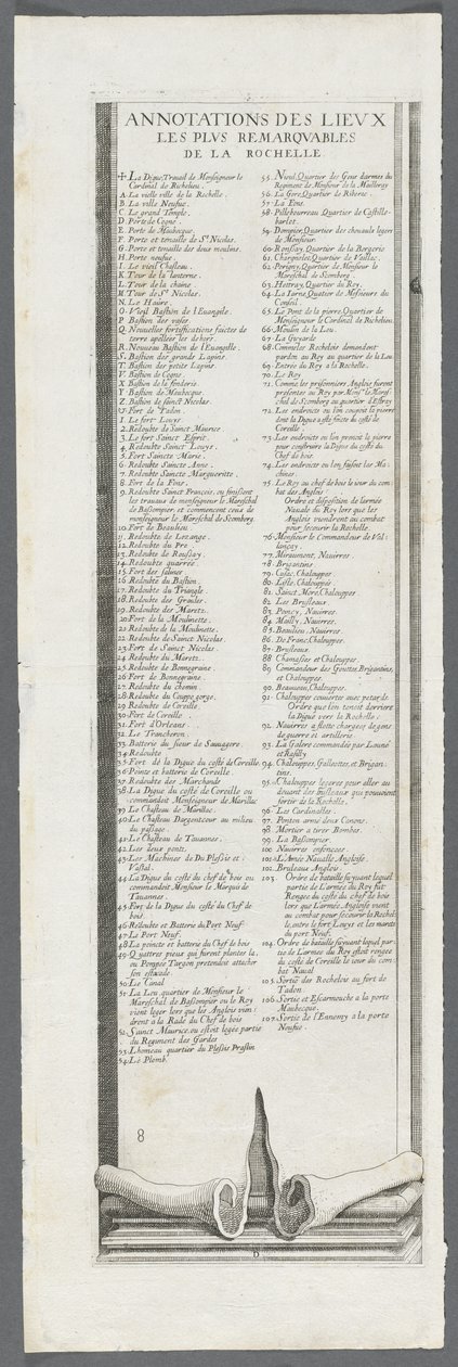 La Rochelle ostroma: 9. táblakép alkotó: Jacques Callot