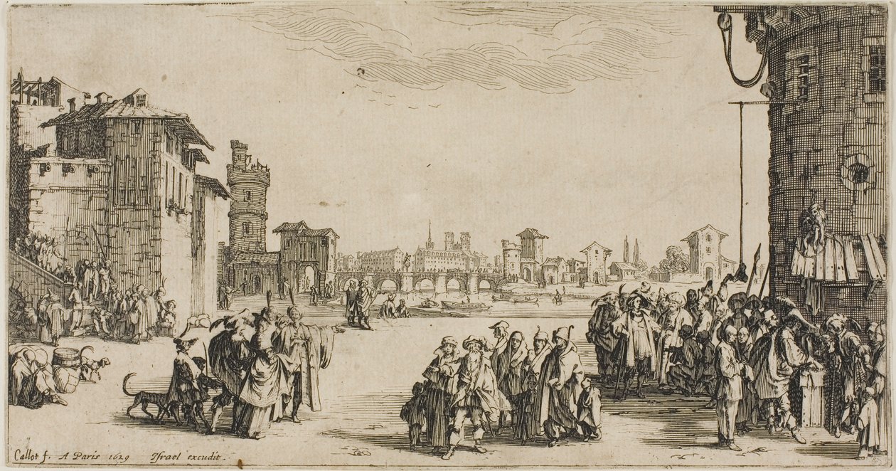 A rabszolgapiac alkotó: Jacques Callot