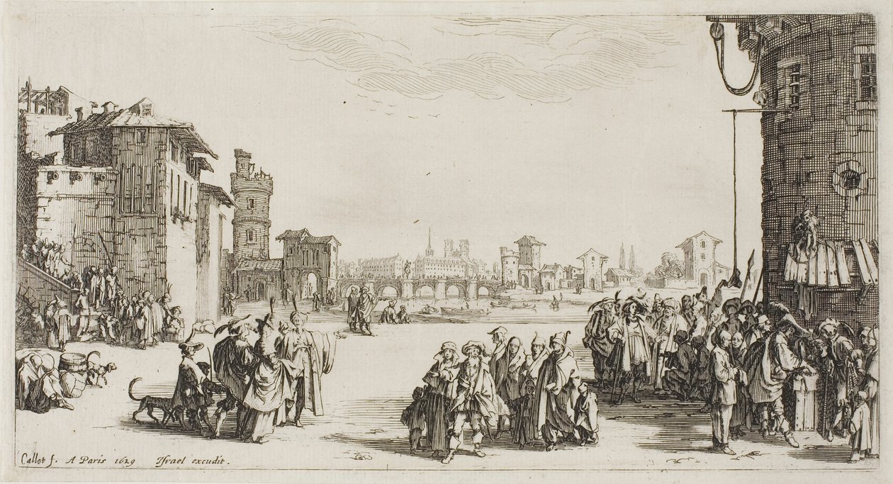 A rabszolgapiac alkotó: Jacques Callot