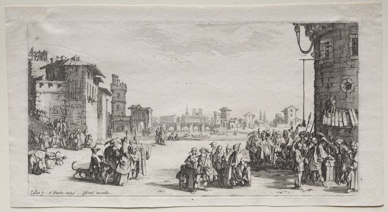 A rabszolgapiac alkotó: Jacques Callot