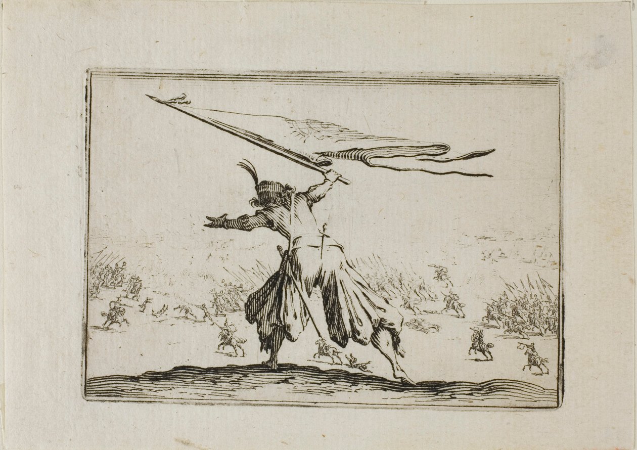 A zászlóvivő, a The Caprices-ből alkotó: Jacques Callot