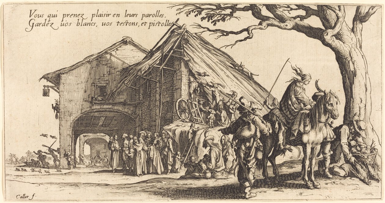 A Megállóhely alkotó: Jacques Callot