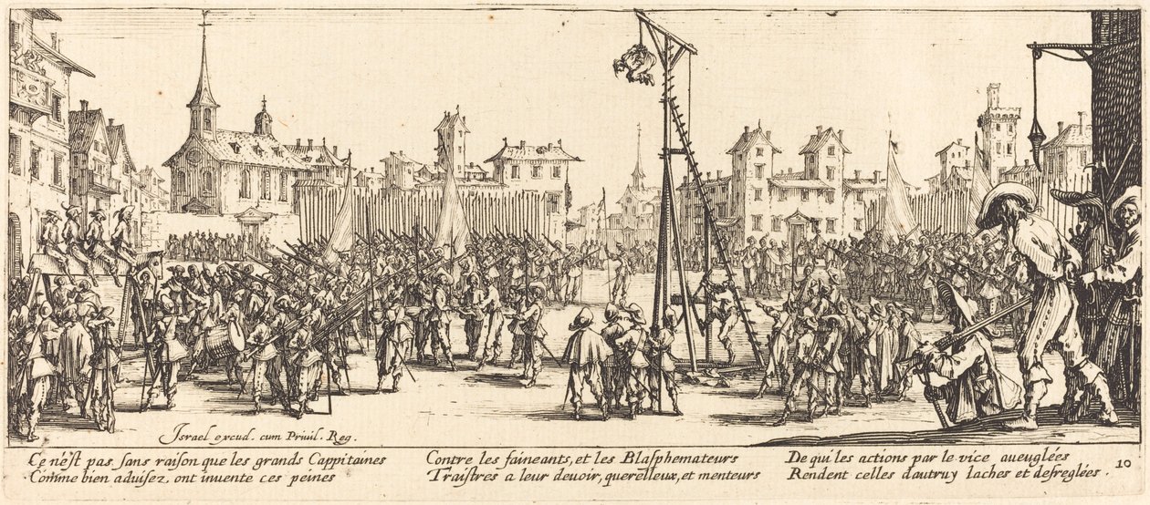 A Strappado alkotó: Jacques Callot