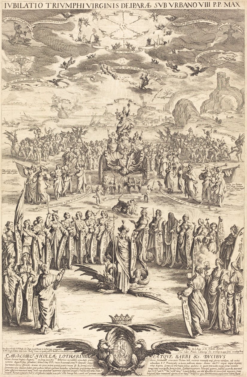 A Szűz diadala alkotó: Jacques Callot