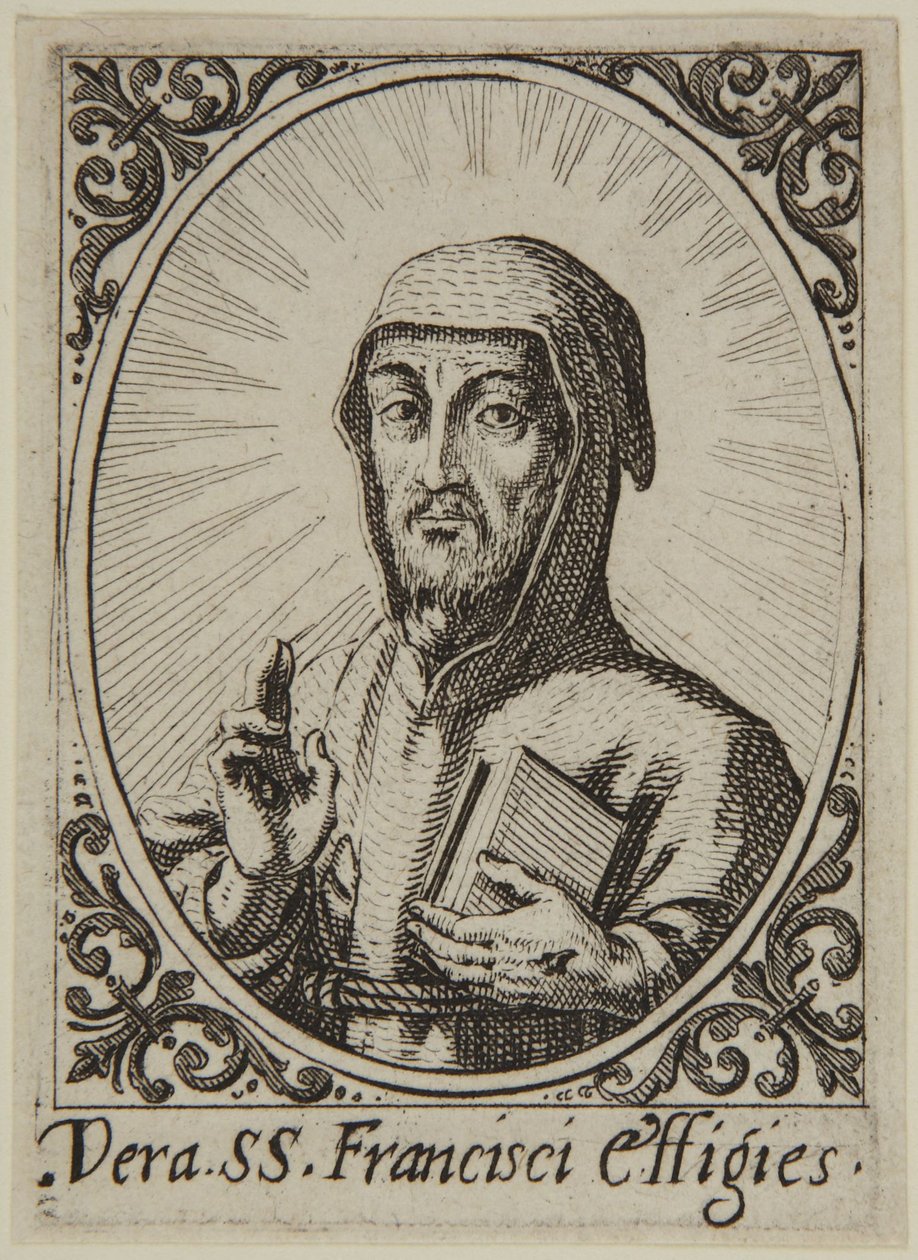 Szent Ferenc valódi szobrászati ábrázolása alkotó: Jacques Callot