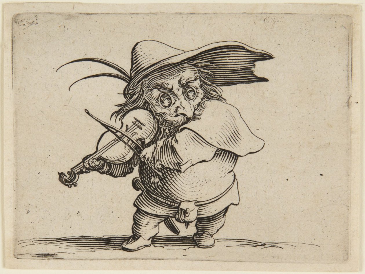 A hegedűs alkotó: Jacques Callot