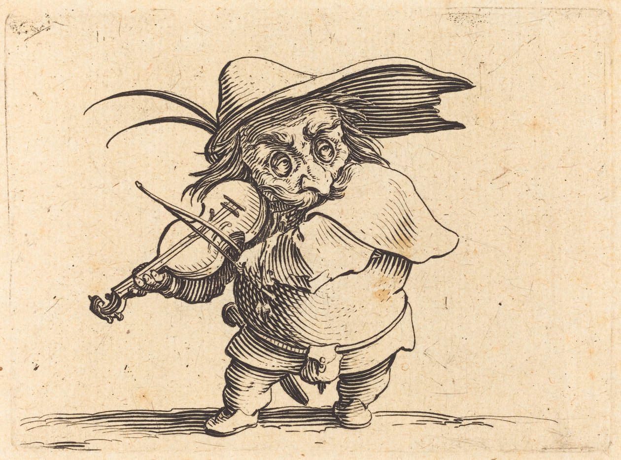 A hegedűs alkotó: Jacques Callot