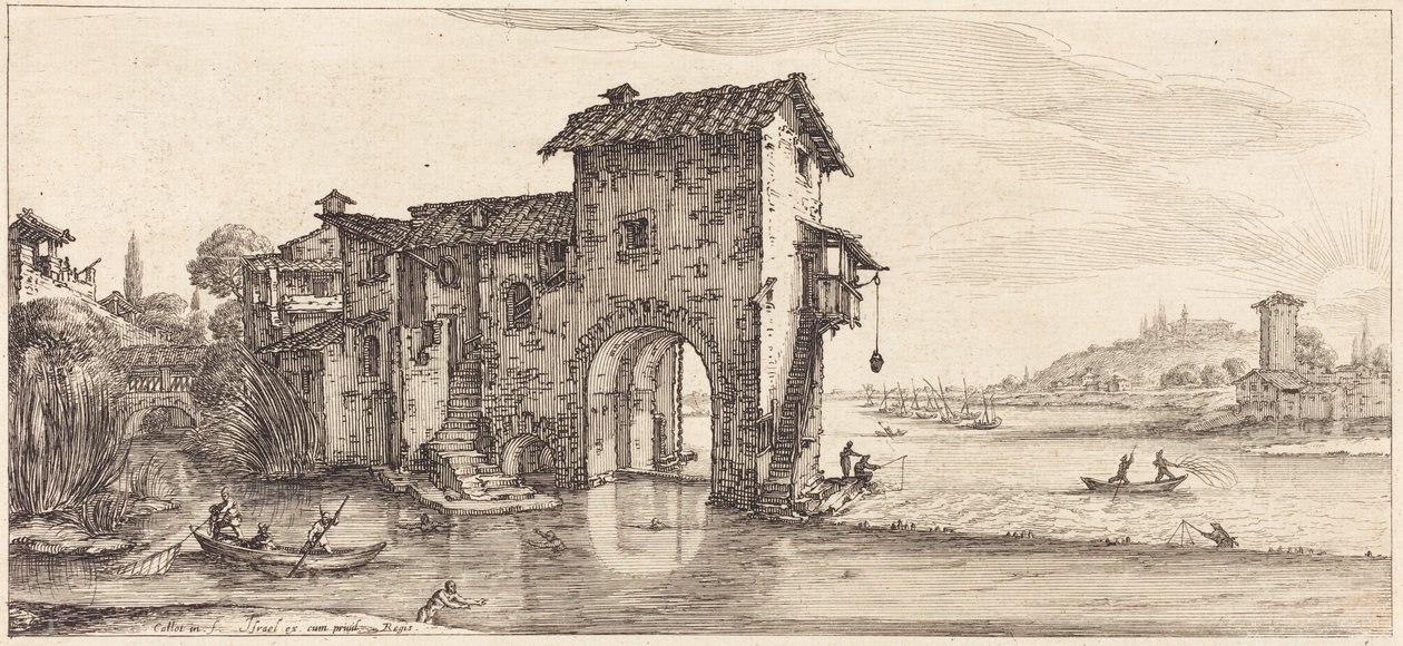 A vízimalom alkotó: Jacques Callot
