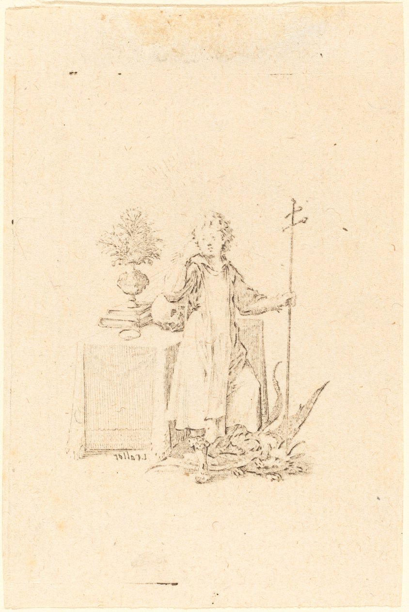 Az ifjú Jézus alkotó: Jacques Callot