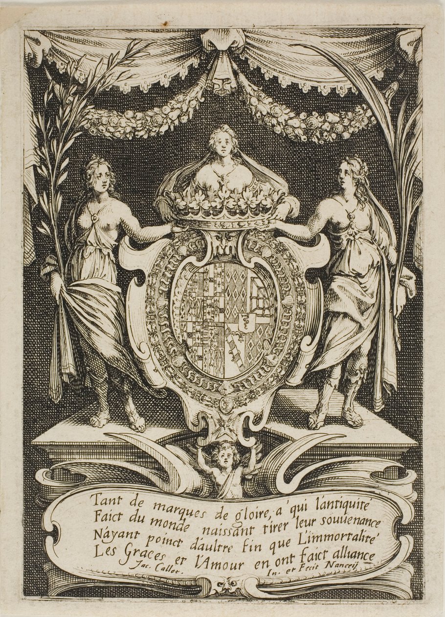 Címlap, a Combat at the Barrier-ből alkotó: Jacques Callot