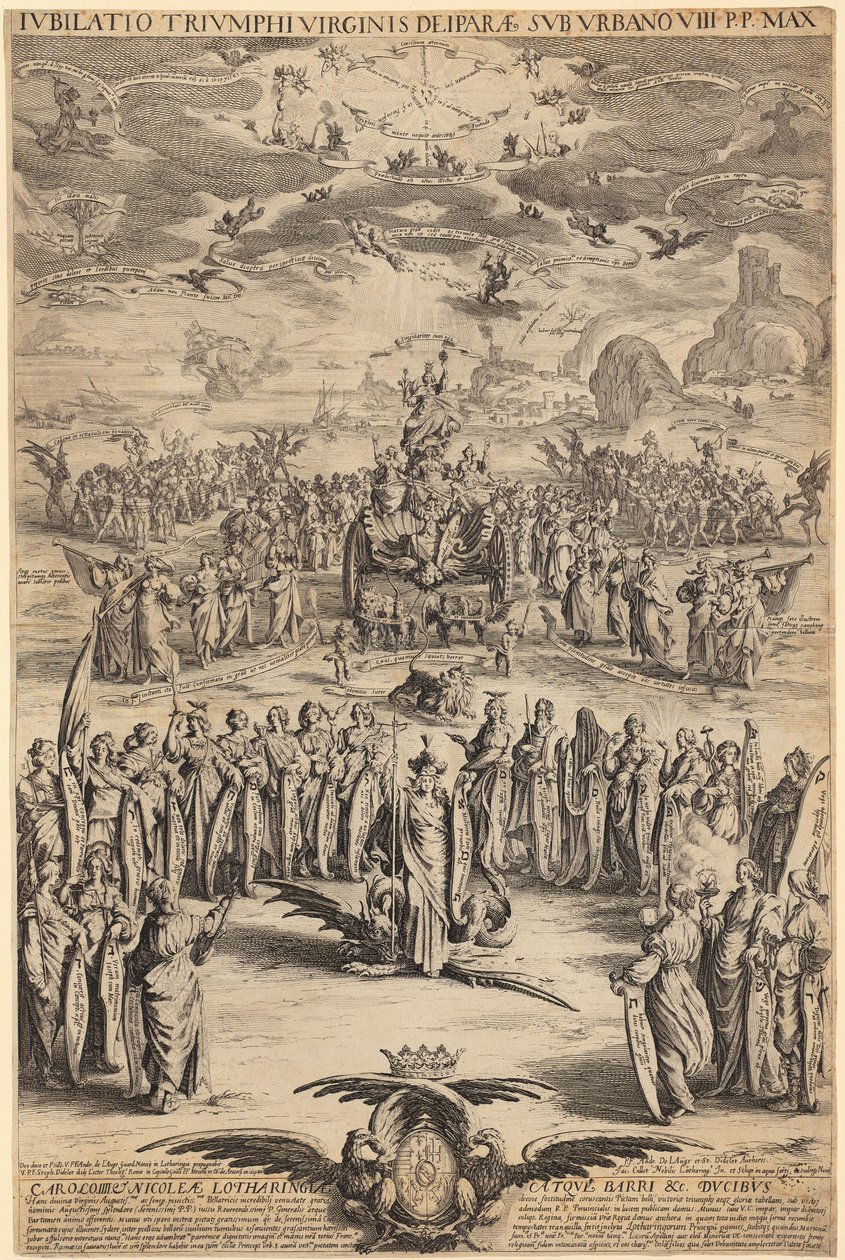 Szűz Mária diadala alkotó: Jacques Callot