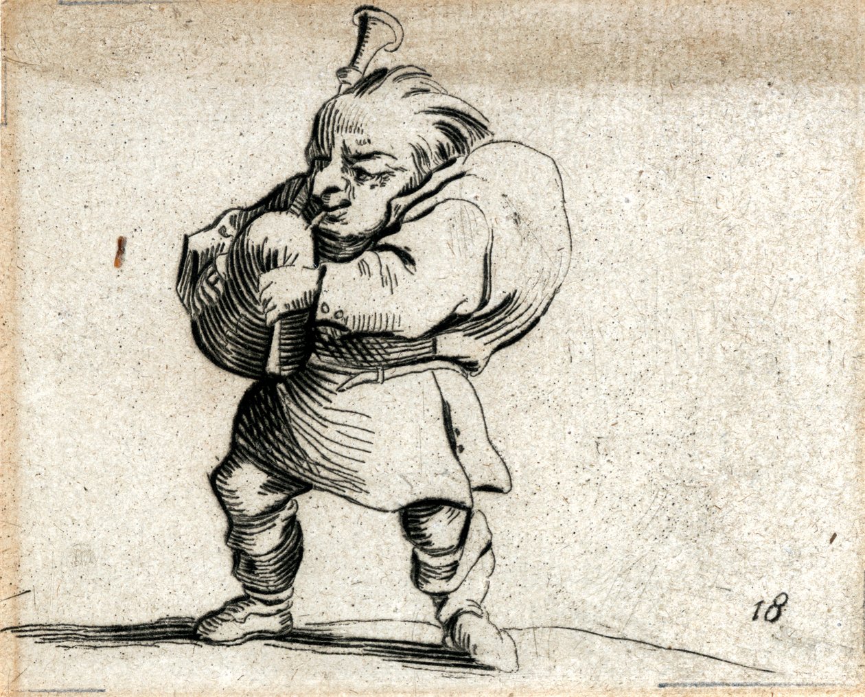 Varie Figure Gobbi ... (metszet) alkotó: Jacques Callot