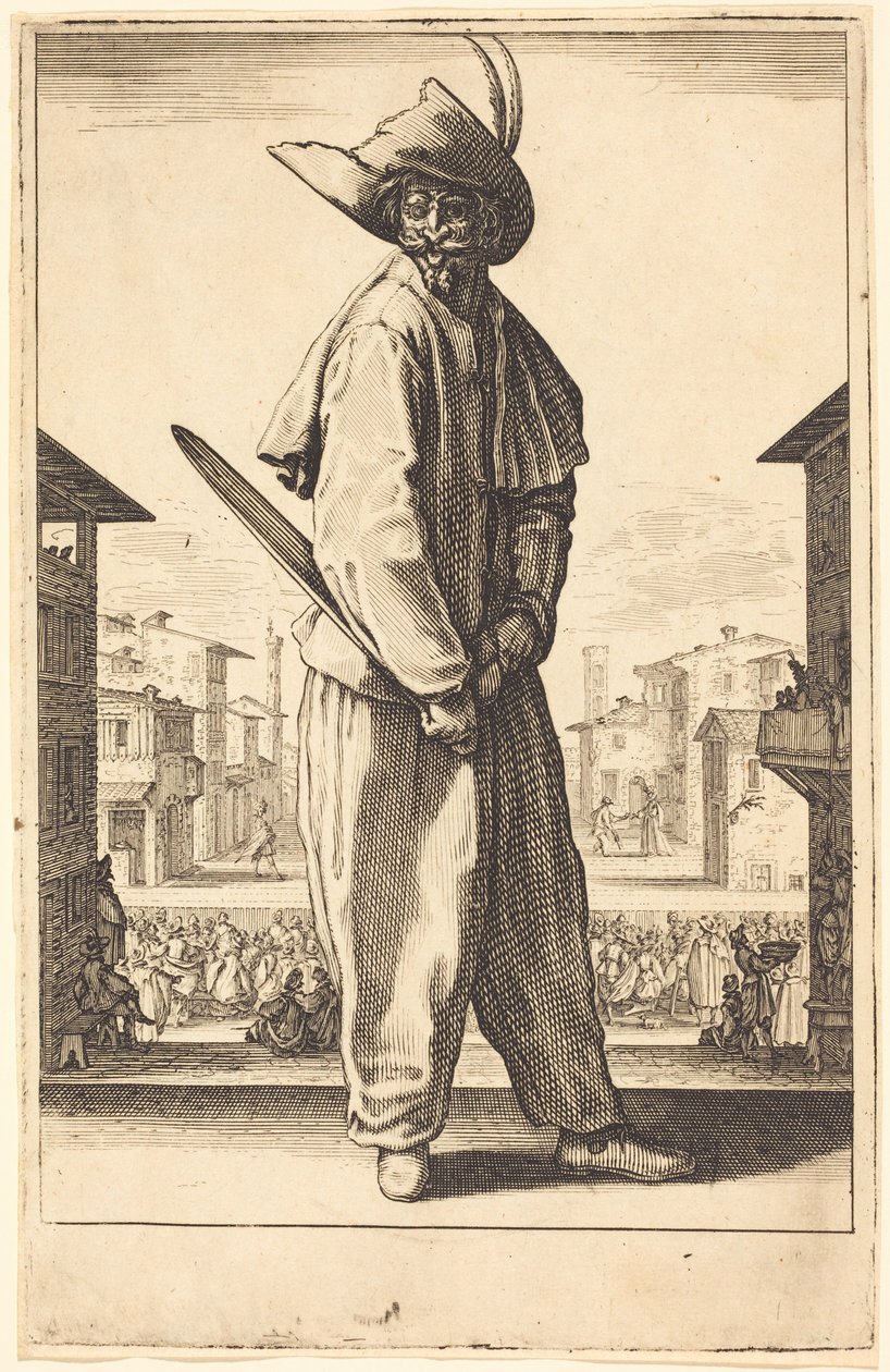 Zanni alkotó: Jacques Callot