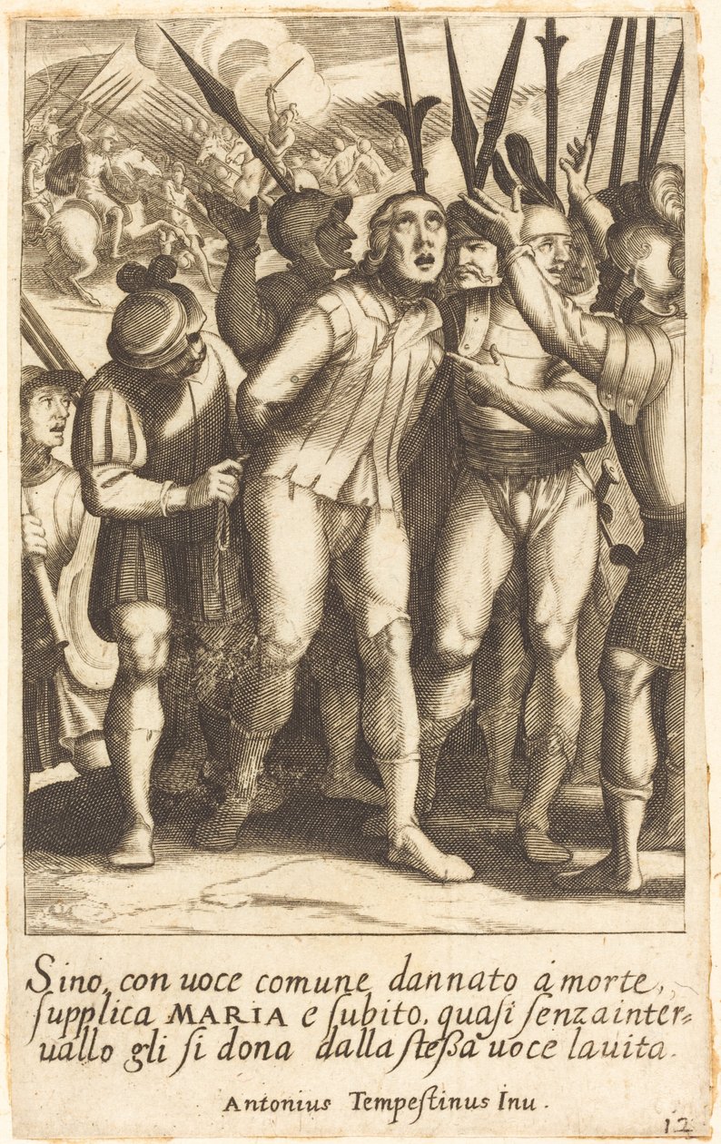Sino alkotó: Jacques Callot after Antonio Tempesta